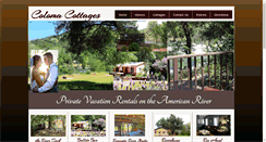 Desktop Screenshot of colomacottages.com